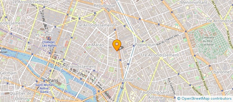 localisation de l'entreprise ASSOCIATION TRIPPES COSMIQUES  PARIS