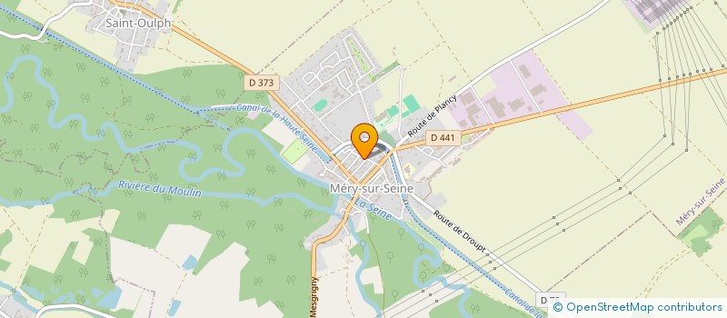 localisation de l'entreprise ASSOCIATION TRIVENI  MERY-SUR-SEINE