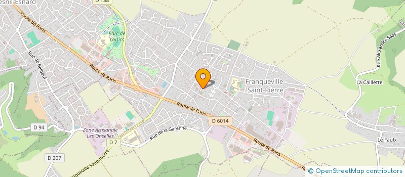 localisation de l'entreprise ASSOCIATION TROIS POMMES à FRANQUEVILLE-SAINT-PIERRE