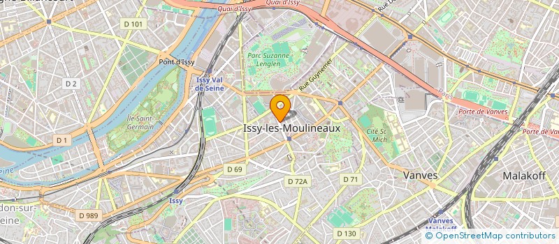 localisation de l'entreprise ASSOCIATION TROPHEE WILLIAM GALLAS à ISSY-LES-MOULINEAUX