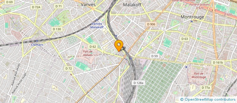 localisation de l'entreprise ASSOCIATION TROPHELIX à MALAKOFF