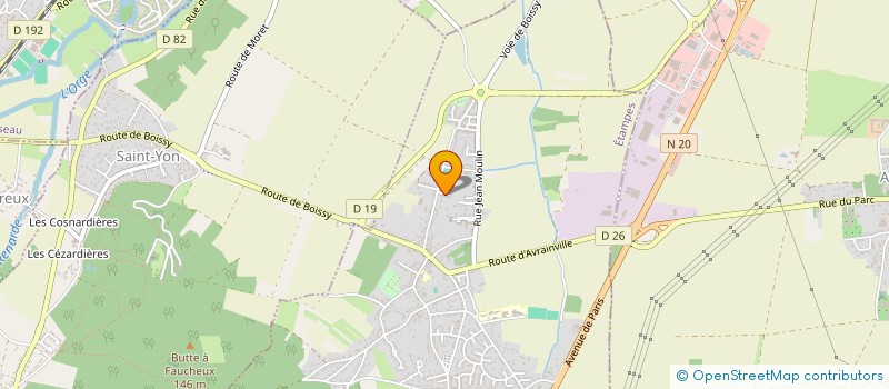 localisation de l'entreprise ASSOCIATION TROUBADOURS  BOISSY-SOUS-SAINT-YON