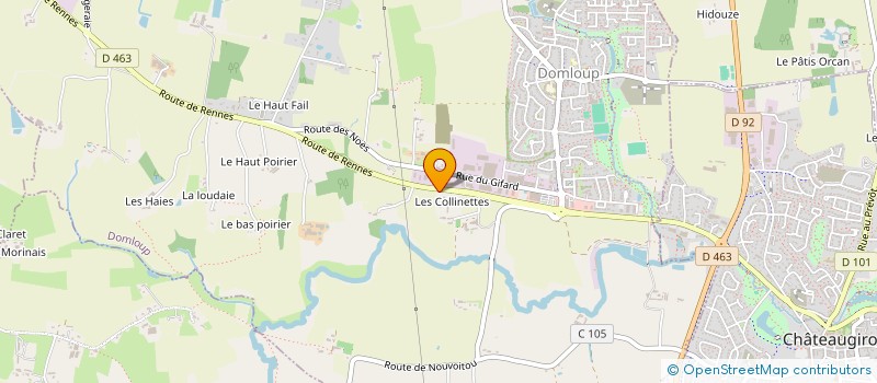 localisation de l'entreprise ASSOCIATION TRUCKER'S TRIBE  DOMLOUP