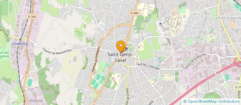 localisation de l'entreprise ASSOCIATION TSARA-JORO à SAINT-GENIS-LAVAL