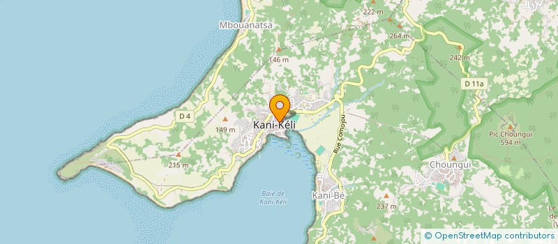 localisation de l'entreprise ASSOCIATION TSOHAMAMI DE KANI-KELI à KANI-KELI