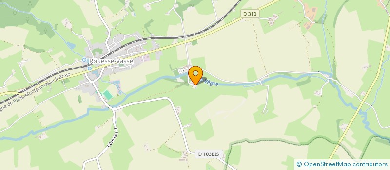 localisation de l'entreprise ASSOCIATION TU DIS... J'ECRIS  ROUESSE VASSE