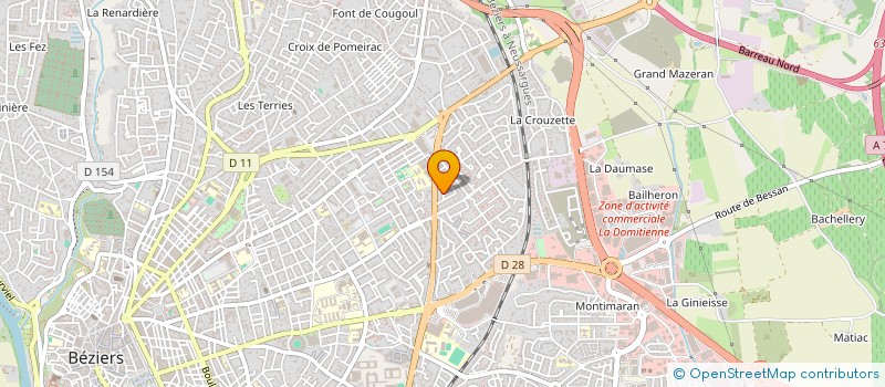 localisation de l'entreprise ASSOCIATION TUNNING PRODUCTION  BEZIERS