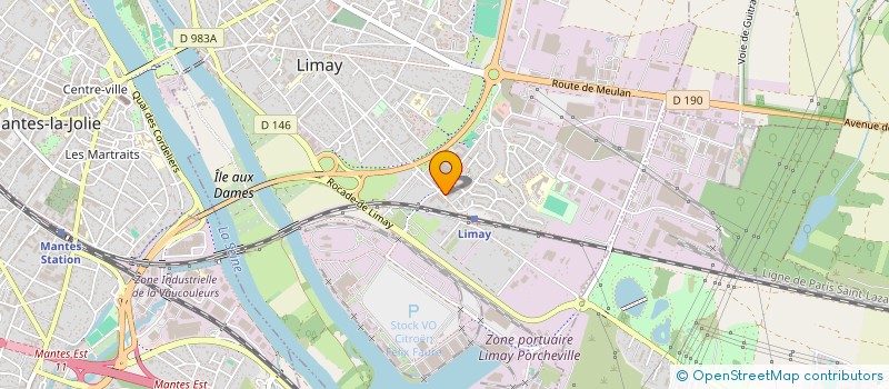 localisation de l'entreprise ASSOCIATION TUSEO  LIMAY