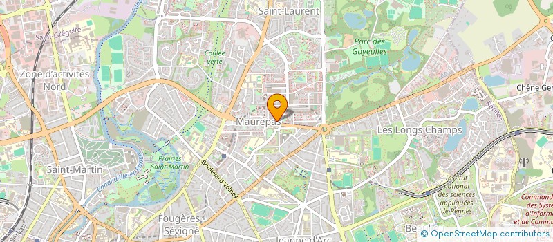 localisation de l'entreprise ASSOCIATION TUTELAIRE D'ILLE ET VILAINE à RENNES