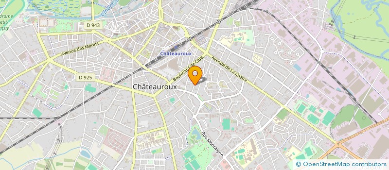 localisation de l'entreprise ASSOCIATION TUTELAIRE DE L INDRE à CHATEAUROUX
