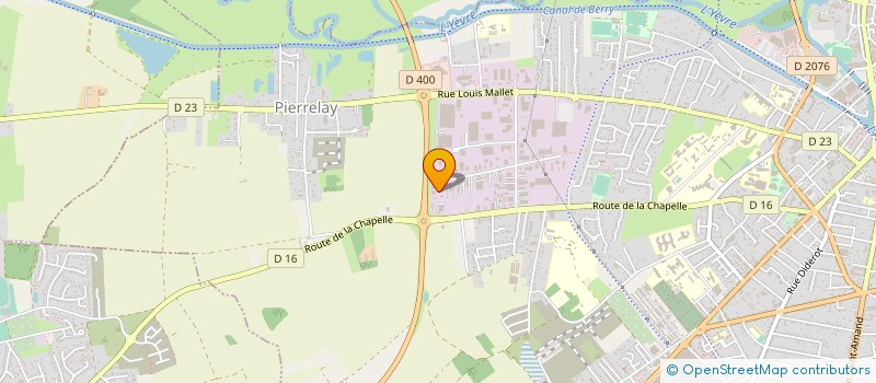 localisation de l'entreprise ASSOCIATION TUTELAIRE DU CENTRE  BOURGES