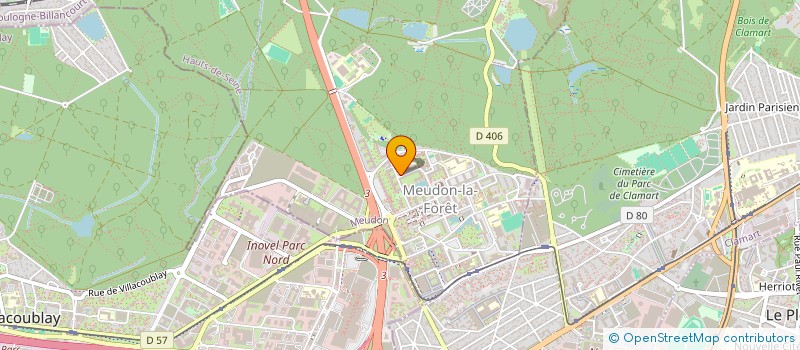 localisation de l'entreprise ASSOCIATION TWEJE à MEUDON