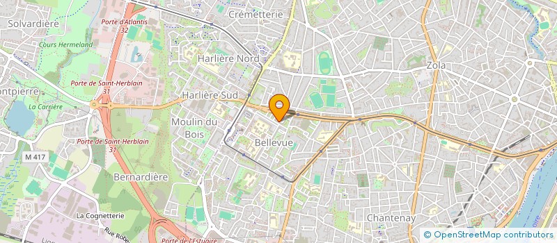 localisation de l'entreprise ASSOCIATION TWENTY-SEVEN à NANTES