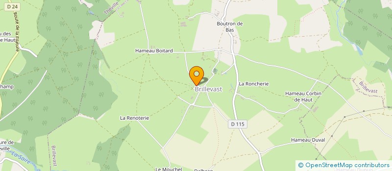 localisation de l'entreprise ASSOCIATION TWYFORD-SAINT-PIERRE EGLISE  SAINT-PIERRE-EGLISE