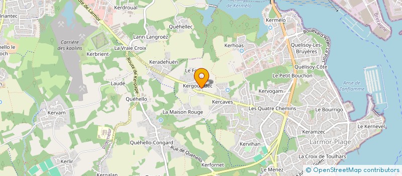 localisation de l'entreprise ASSOCIATION TY 4L  LARMOR-PLAGE