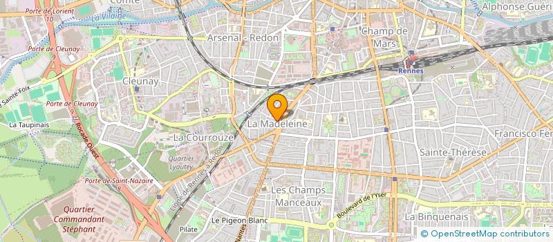 localisation de l'entreprise ASSOCIATION TY BUGALE à RENNES