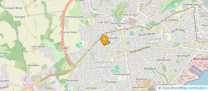localisation de l'entreprise ASSOCIATION TY MOUTIK à BREST
