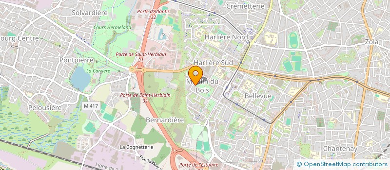 localisation de l'entreprise ASSOCIATION TYLAAI à SAINT-HERBLAIN