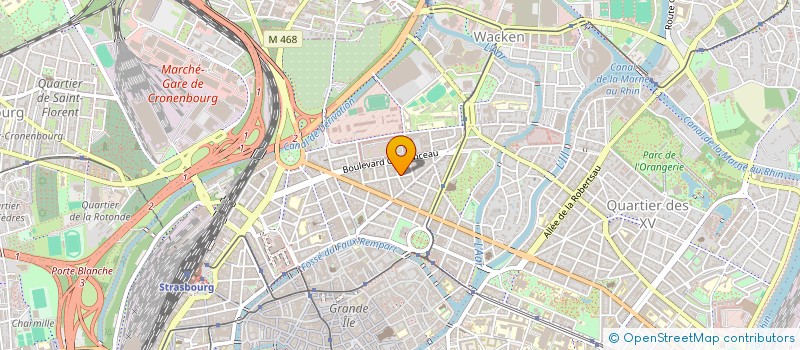 localisation de l'entreprise ASSOCIATION TZEDAKA BASSETER à STRASBOURG