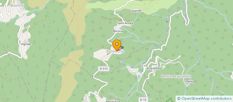 localisation de l'entreprise ASSOCIATION U LOCU  VIGNALE