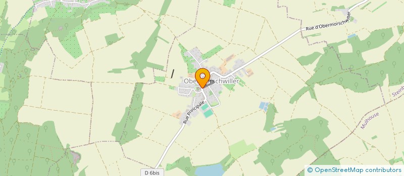 localisation de l'entreprise ASSOCIATION U.S.E.P. OBERMORSCHWILLER  OBERMORSCHWILLER