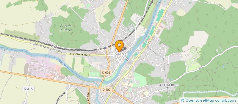 localisation de l'entreprise ASSOCIATION UCIA à LA FERTE-SOUS-JOUARRE