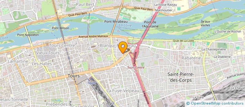 localisation de l'entreprise ASSOCIATION UKRAINIENNE SOCIOCULTURELLE VILNA.UA  TOURS