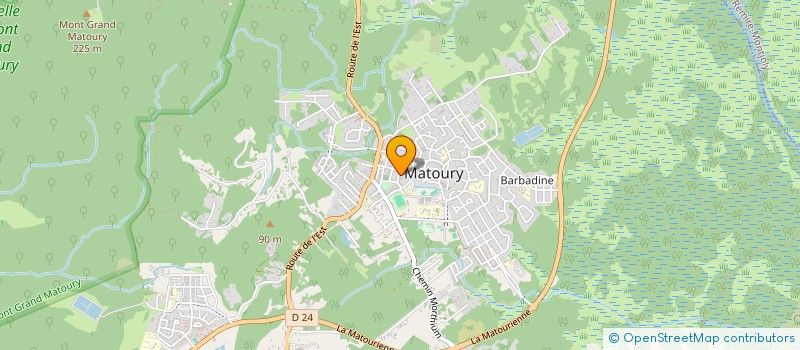 localisation de l'entreprise ASSOCIATION ULA'PA à MATOURY
