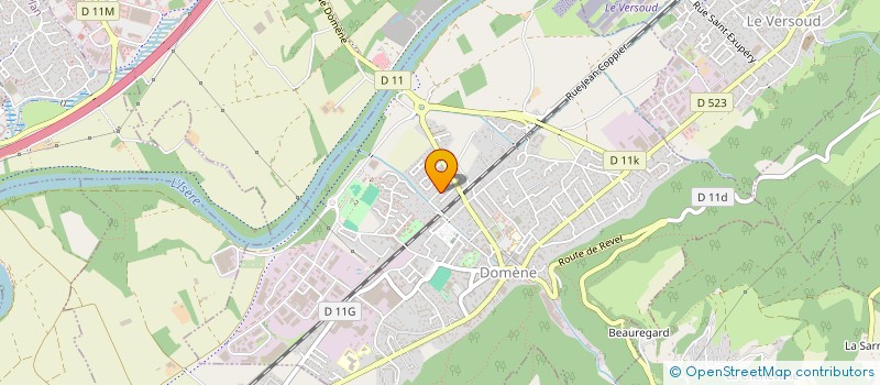 localisation de l'entreprise ASSOCIATION ULM 2000  DOMENE