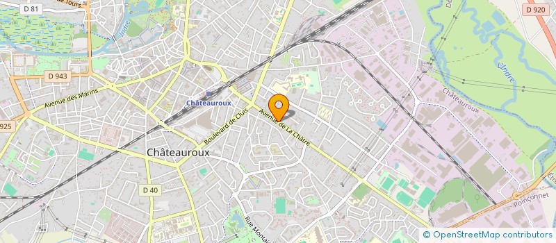 localisation de l'entreprise ASSOCIATION ULTRA RUNNER'S BERRY-36 à CHATEAUROUX