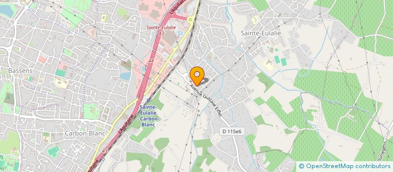 localisation de l'entreprise ASSOCIATION ULYSSE -2 à SAINTE-EULALIE
