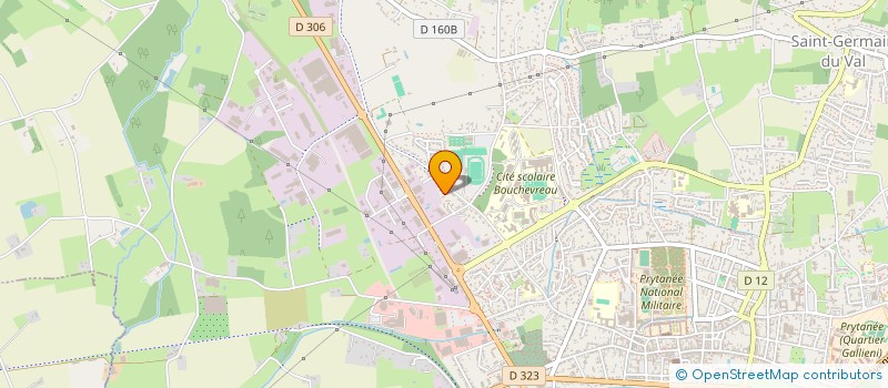 localisation de l'entreprise ASSOCIATION UNC - AFN -SDF à LA FLECHE