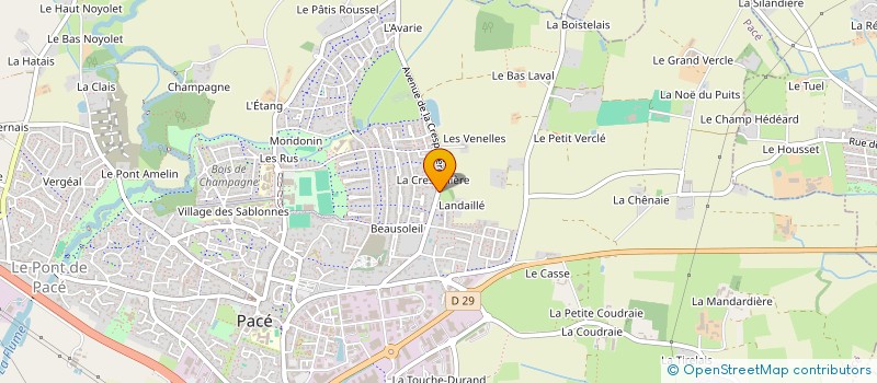 localisation de l'entreprise ASSOCIATION UNC PACE à PACE