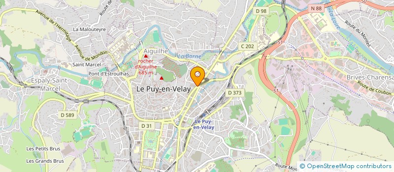 localisation de l'entreprise ASSOCIATION UNDA MARIS - ORGUE ET MUSIQUE A SAINT-LAURENT, AU PUY-EN-VELAY à LE PUY-EN-VELAY