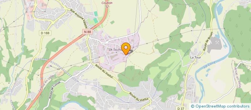 localisation de l'entreprise ASSOCIATION UNE GOUTTE D' AIGUES à LE PUY-EN-VELAY