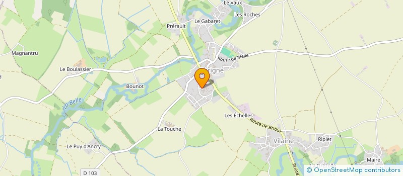 localisation de l'entreprise ASSOCIATION UNI CAP à PERIGNE