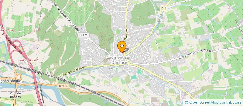 localisation de l'entreprise ASSOCIATION UNI SON à CAUMONT-SUR-DURANCE