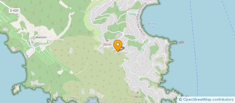 localisation de l'entreprise ASSOCIATION UNINGO FRANCE  BORMES-LES-MIMOSAS