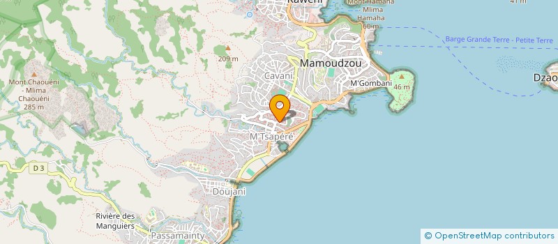 localisation de l'entreprise ASSOCIATION UNION POUR LE RENOUVEAU DE MAYOTTE à MAMOUDZOU
