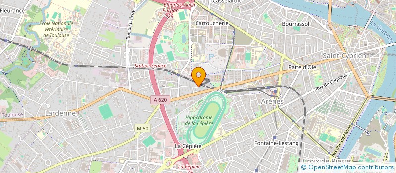 localisation de l'entreprise ASSOCIATION UNIONISTE DE LA CEPIERE à TOULOUSE