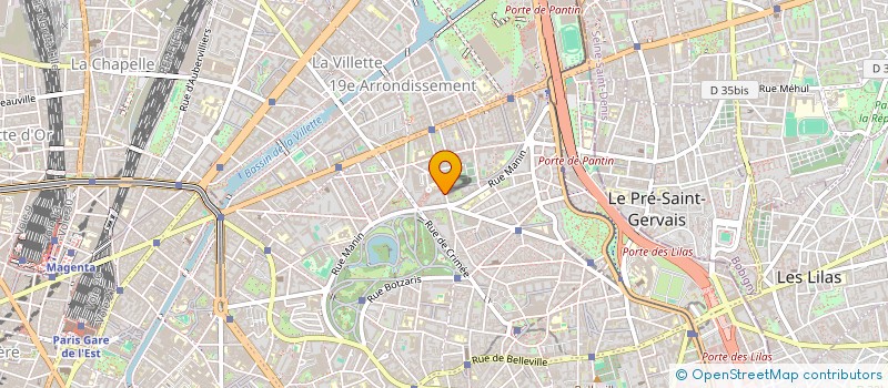 localisation de l'entreprise ASSOCIATION UNIR H  PARIS