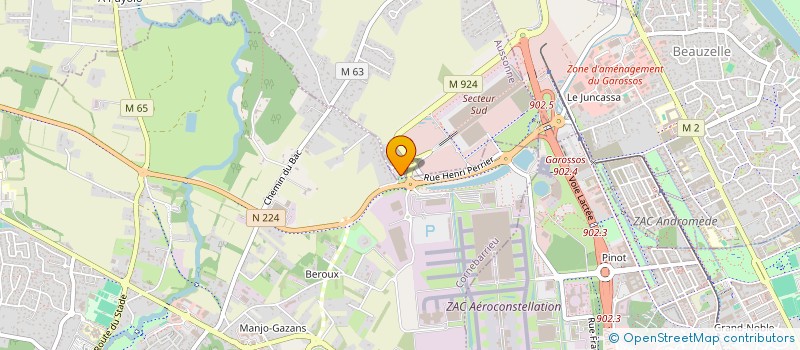 localisation de l'entreprise ASSOCIATION UNIS-SONS à AUSSONNE