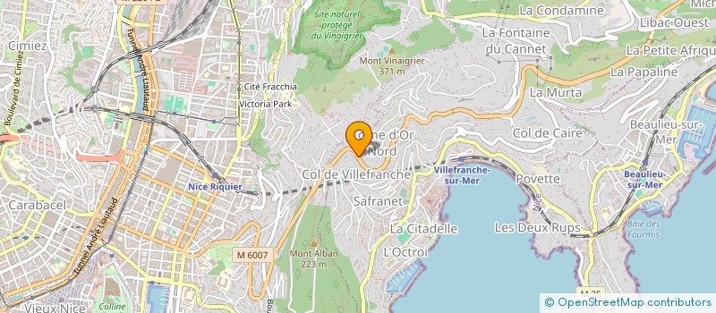 localisation de l'entreprise ASSOCIATION UNITE DE PREMIERS SECOURS ET D ASSISTANCE DES ALPES MARITIMES à VILLEFRANCHE-SUR-MER