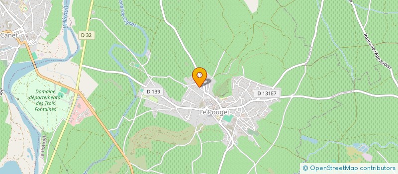 localisation de l'entreprise ASSOCIATION UNIVERS CITE  AUMELAS