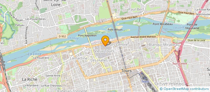 localisation de l'entreprise ASSOCIATION UNIVERS SOCIOLOGIE APPLIQUEE  TOURS