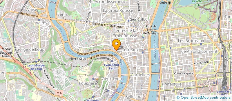 localisation de l'entreprise ASSOCIATION UNIVERSALIA à LYON