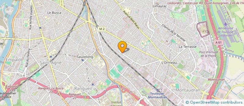 localisation de l'entreprise ASSOCIATION UNIVERSELLE POUR LE DEVELOPPEMENT DES ARTS, DE LA CULTURE ET DE L'ENSEIGNEMENT à TOULOUSE