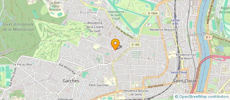 localisation de l'entreprise ASSOCIATION UNLI DE LA VERBOISE à GARCHES