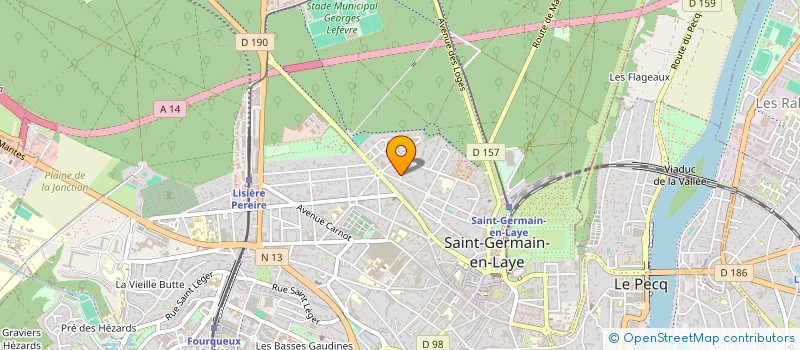 localisation de l'entreprise ASSOCIATION UNLI DE TURENNE  SAINT-GERMAIN-EN-LAYE