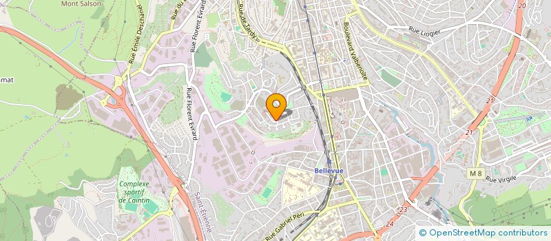 localisation de l'entreprise ASSOCIATION UPPER (PLUS HAUT) à SAINT-ETIENNE